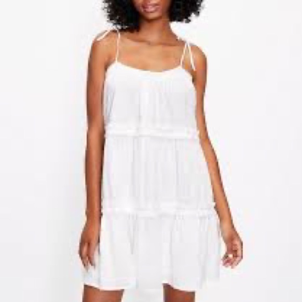 White Eyelet Lace dress from Loft size XS NWT